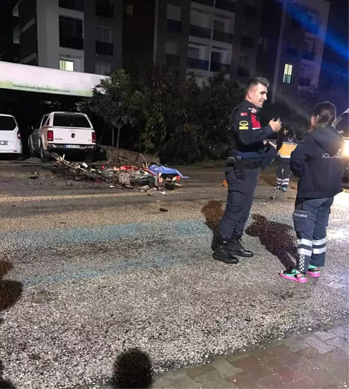 Alanya'da 2 motosiklet kafa kafaya çarpıştı: 1 ölü