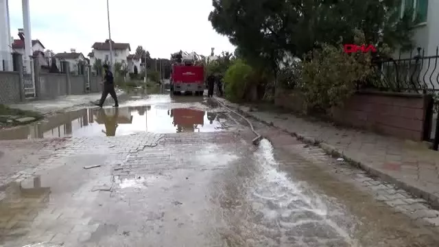 antalya serik te dere tasti villalari su basti