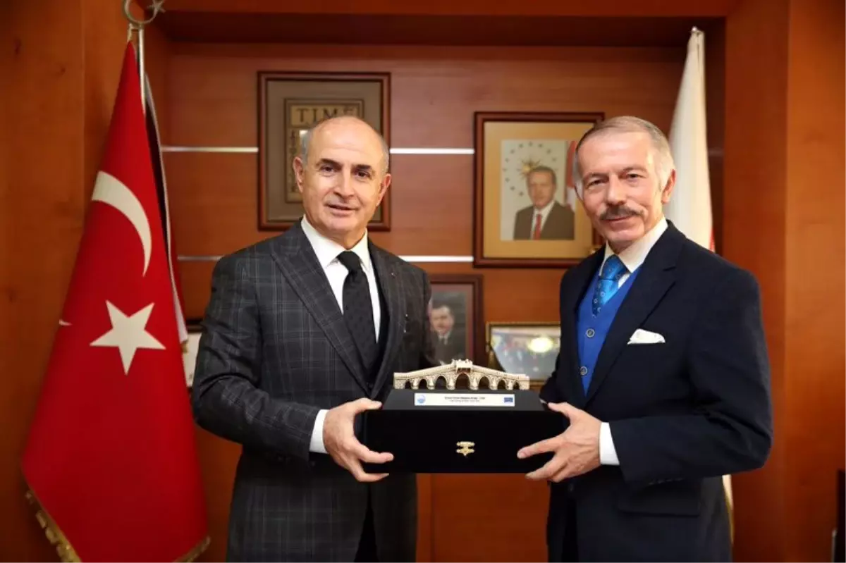 Başkan Akgün'den Aydıner'e ziyaret