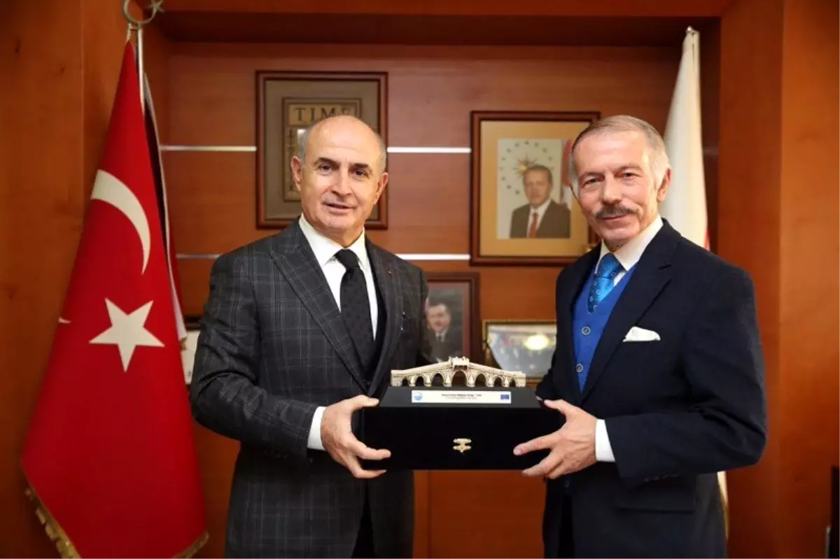 Başkan Akgün'den Aydıner'e ziyaret