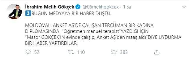 Gökçek, 'masör' iddialarına cevap verdi: İftirayı atanı biliyorum