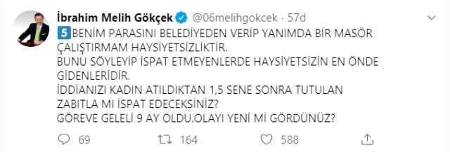 Gökçek, 'masör' iddialarına cevap verdi: İftirayı atanı biliyorum