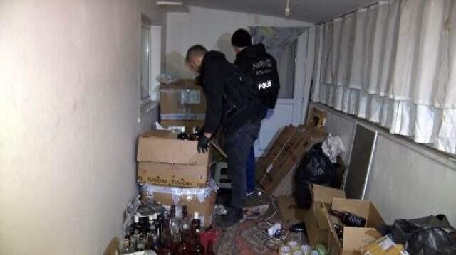 İstanbul'da yılbaşı öncesi dev sahte içki operasyonu: 107 gözaltı