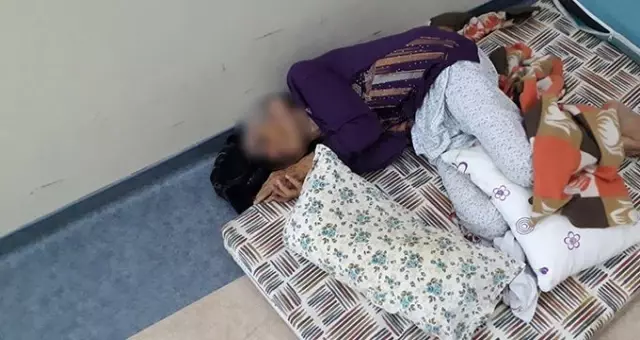 Kahramanmaraş'ta özel bir bakımevinde çekilen görüntüler, vicdanları sızlattı