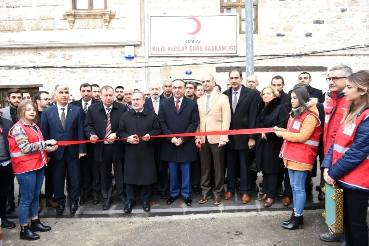 Kızılay'ın Kilis hizmet binası açıldı