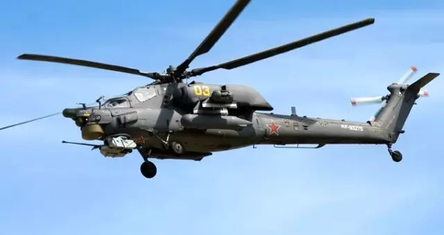 Rusya'da askeri helikopter düştü: 2 pilot hayatını kaybetti