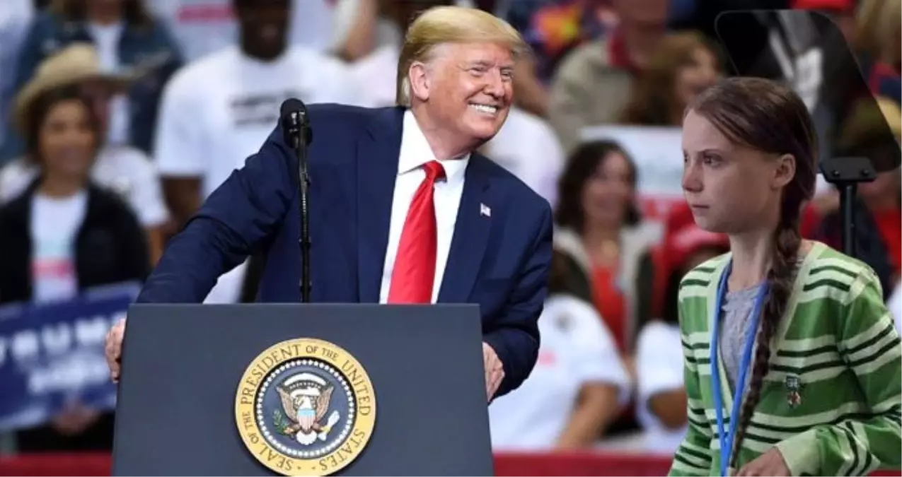 Trump'tan 'yılın kişisi' seçilen iklim aktivisti Greta'ya: Öfke yönetimi sorununu çözmeli