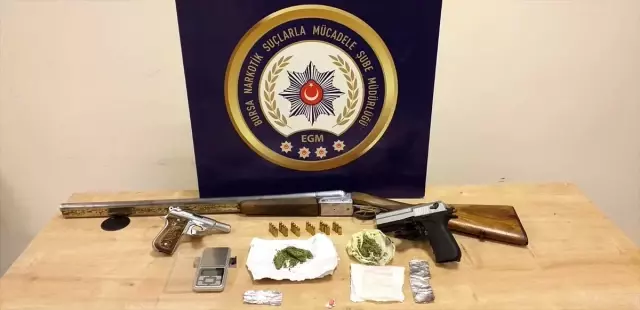 Bursa'da uyuşturucu operasyonunda yakalanan 8 zanlıdan 5'i tutuklandı