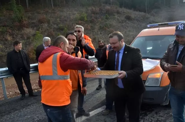 Emet-Tavşanlı yolunun 'ölüm virajları' tarih oldu