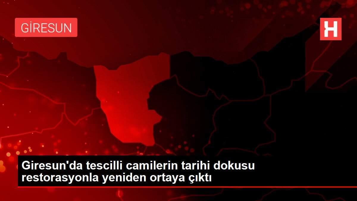 Giresun'da tescilli camilerin tarihi dokusu restorasyonla yeniden ortaya çıktı Giresun'da tescilli camilerin tarihi dokusu restorasyonla yeniden ortaya çıktı