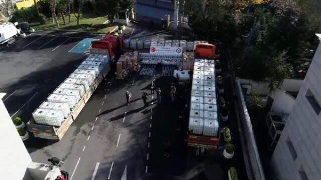 Eş zamanlı operasyonlarda 250 ton sahte içki ele geçirildi