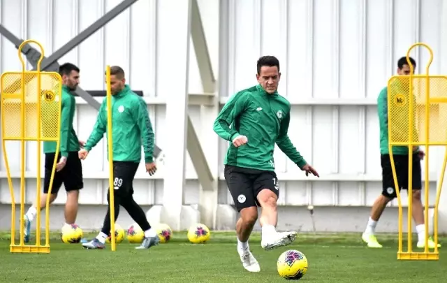 Konyaspor, Başakşehir maçı hazırlıklarını sürdürdü