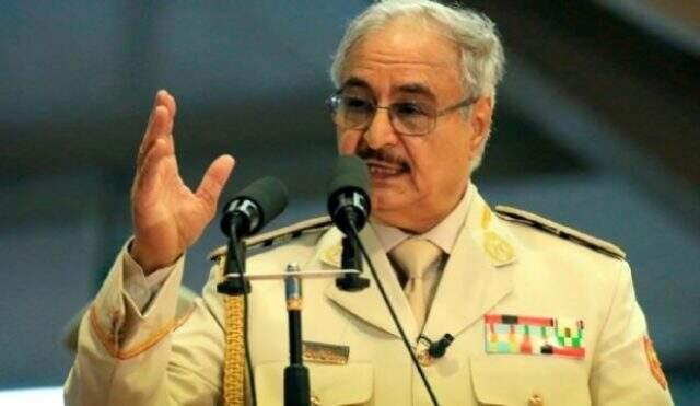 Libya'da UMH'ye bağlı birlikler, Hafter güçlerine bomba yağdırdı