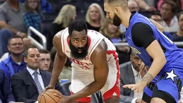 Rockets, Harden'ın 54 sayı attığı maçta Magic'i yendi Rockets, Harden'ın 54 sayı attığı maçta Magic'i yendi