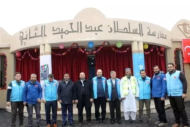 Türk Diyanet Vakfı'ndan İdlibli yetimlere ziyaret