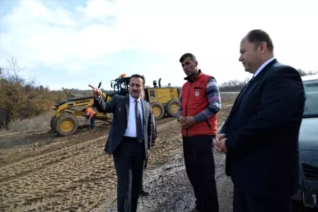 Vali Şentürk'ten köylerde inceleme