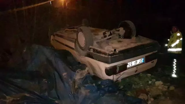 160 promil alkol ile kullandığı otomobil takla attı, 'araçta başka biri vardı' dedi 160 promil alkol ile kullandığı otomobil takla attı, 'araçta başka biri vardı' dedi