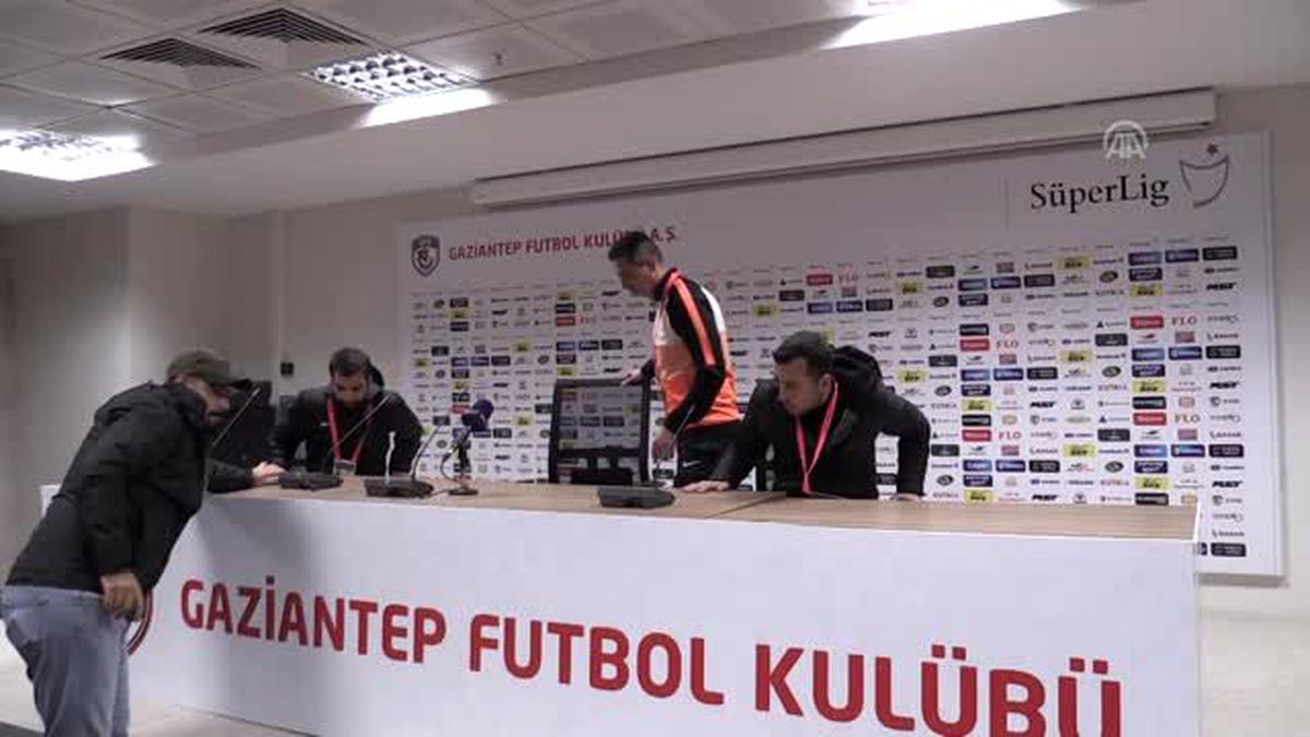 Gaziantep Futbol Kulübüİstikbal Mobilya Kayserispor maçının ardından