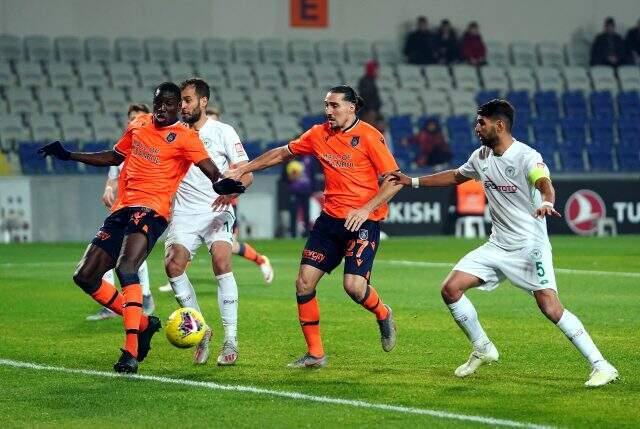 Başakşehir, Konyaspor ile 1-1 berabere kaldı