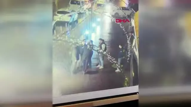 Bir kişinin öldüğü kafeterya kavgası, güvenlik kamerasına yansıdı