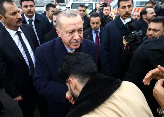 Cumhurbaşkanı Erdoğan Cenevre'de