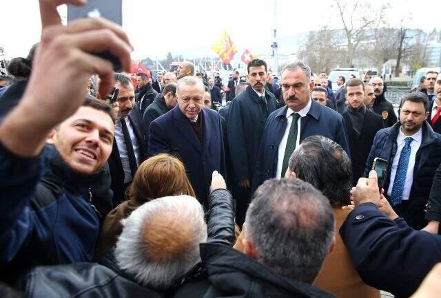 Cumhurbaşkanı Erdoğan Cenevre'de
