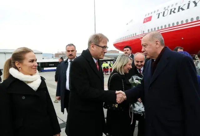 Cumhurbaşkanı Erdoğan İsviçre'de Cumhurbaşkanı Erdoğan İsviçre'de