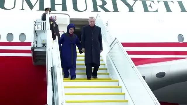 Cumhurbaşkanı Erdoğan, İsviçre'de - Havalimanı karşılama Cumhurbaşkanı Erdoğan, İsviçre'de - Havalimanı karşılama