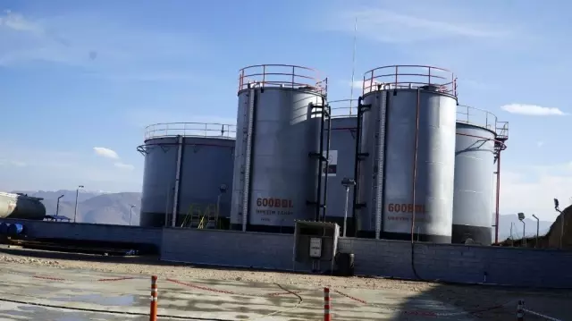 Siirt'te günde 700 varil ham petrol çıkarılıyor