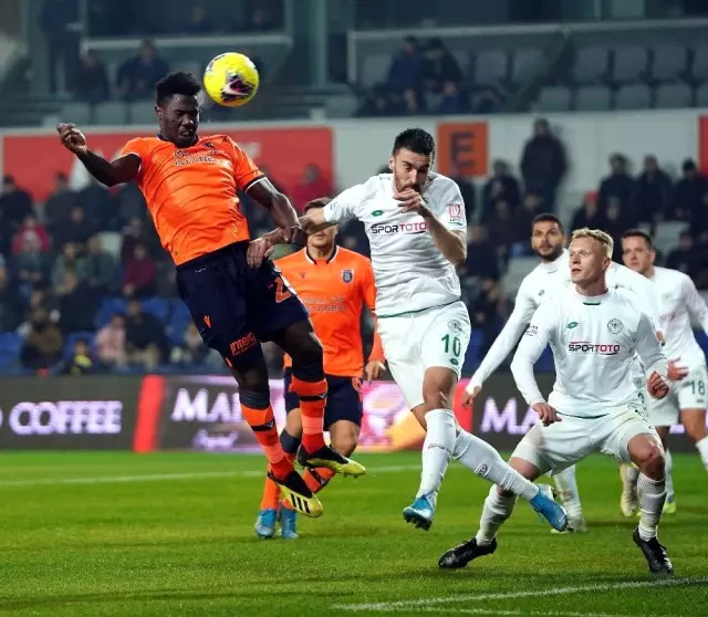 Süper Lig: M.Başakşehir: 1 - İ.H. Konyaspor: 1 (Maç sonucu)