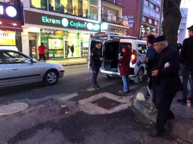 Zonguldak takip edildiğini sanan kadın ortalığı birbirine kattı