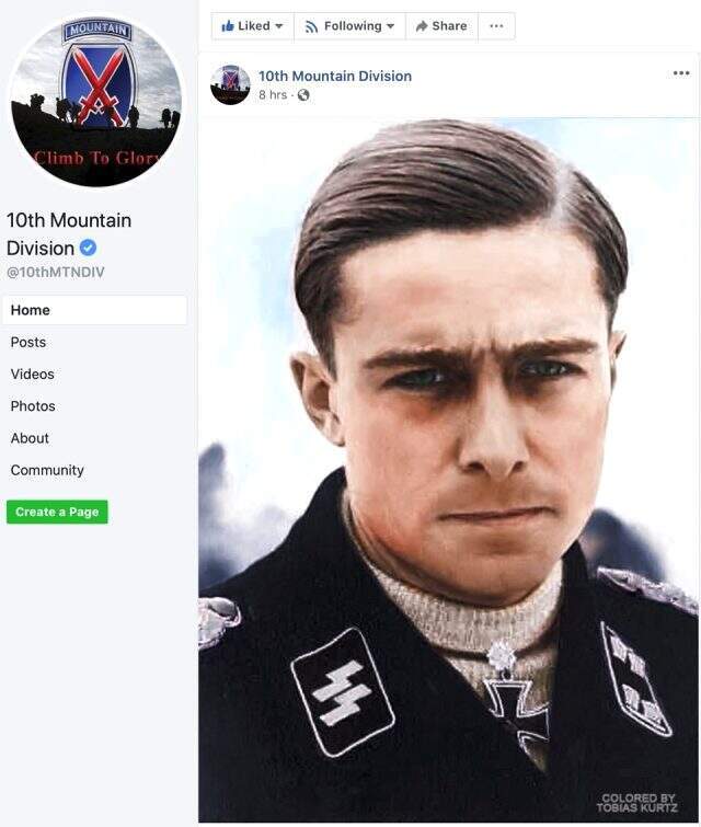 ABD ordusundan 'Nazi' gafı