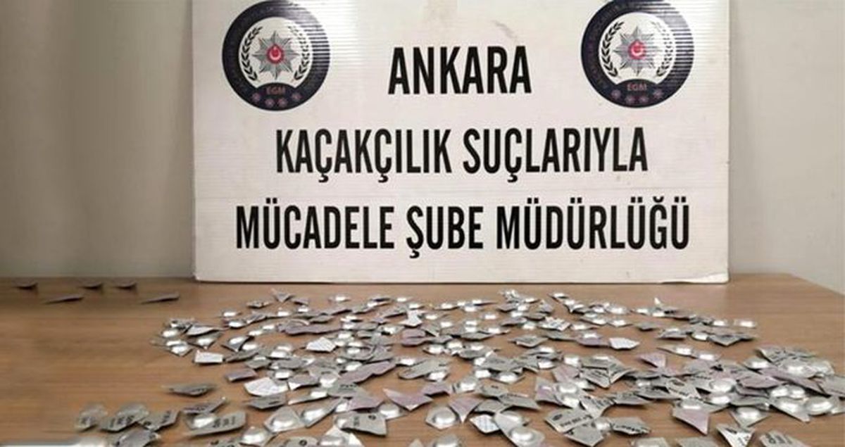 Başkent polisinden 'ölüm hapı' operasyonu