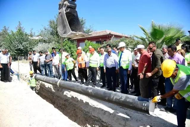 İmamoğlu'nda içme suyu şebekesi yenileniyor