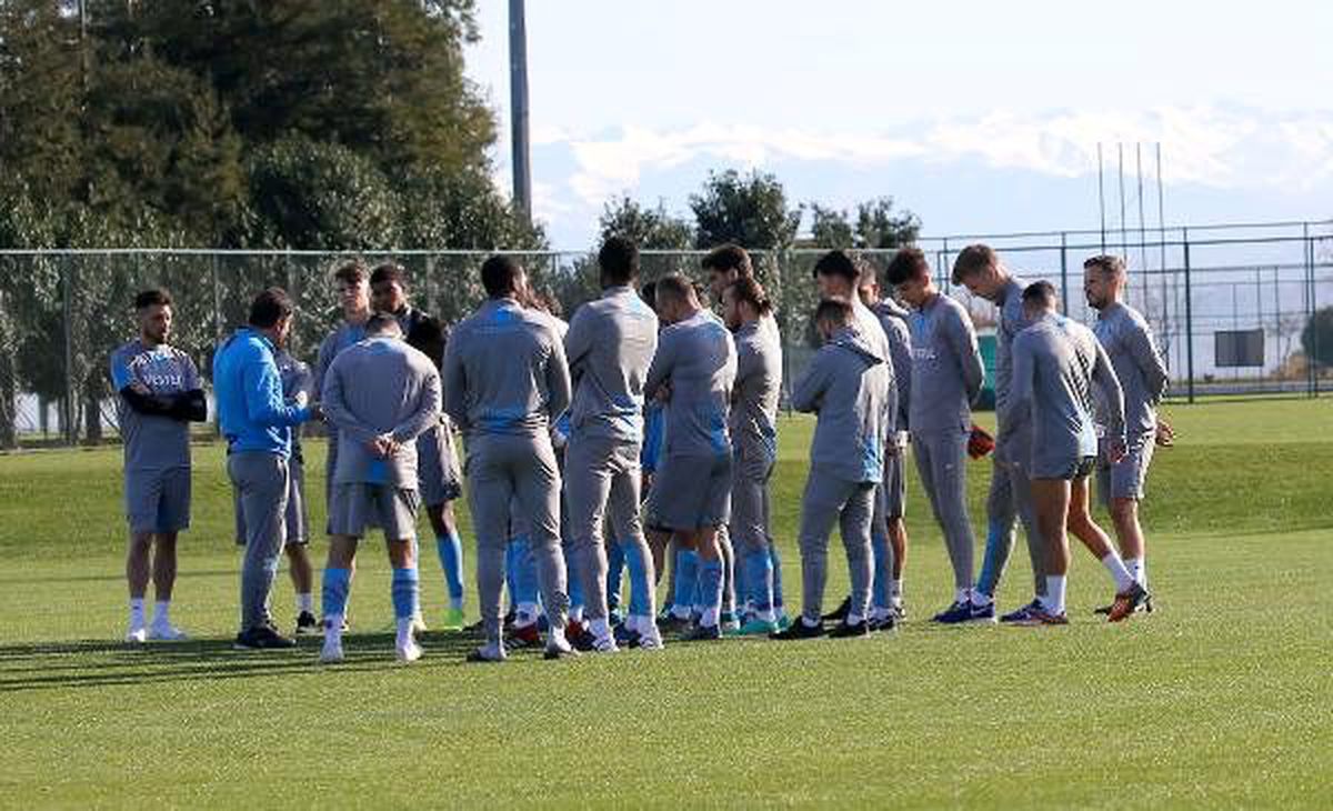 Trabzonspor'da Altay maçı hazırlıkları başladı