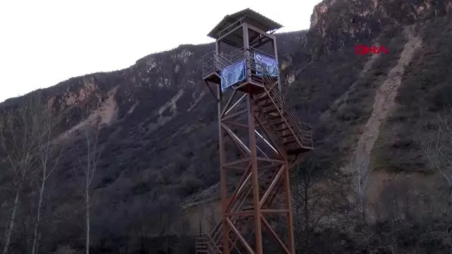 Tunceli munzur vadisi'nde 'zipline' heyecanı - Tunceli munzur vadisi'nde 'zipline' heyecanı -