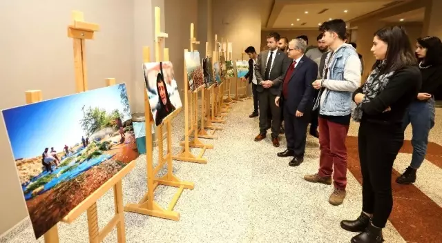 Üniversite öğrencilerinden fotoğraf sergisi Üniversite öğrencilerinden fotoğraf sergisi