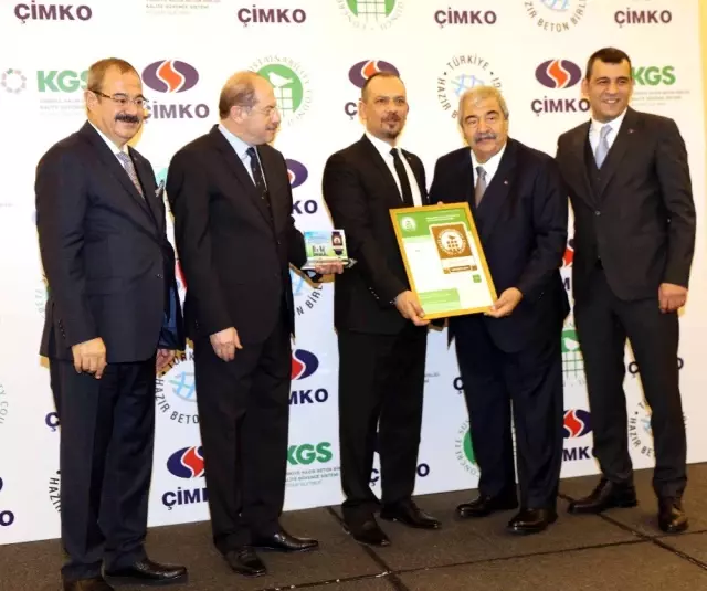 ÇİMKO'nun üç tesisine Kaynakların Sorumlu Kullanımı Belgesi