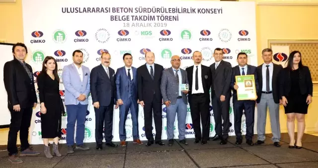 ÇİMKO'nun üç tesisine Kaynakların Sorumlu Kullanımı Belgesi