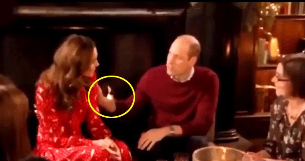 Kraliyet Gelin'i Kate Middleton'ın, yayın sırasında eşi Prens William'a yaptığı hareket olay oldu