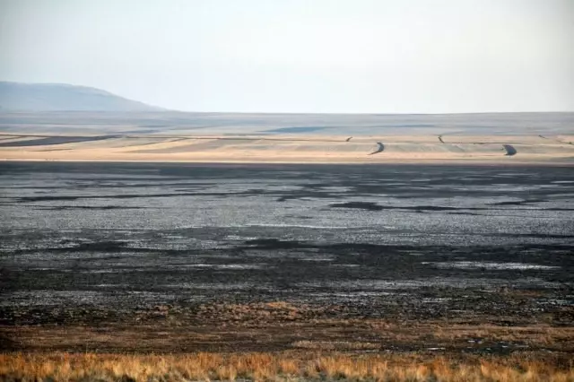 Kuyucuk Gölü Kuş Cenneti kurudu Kuyucuk Gölü Kuş Cenneti kurudu