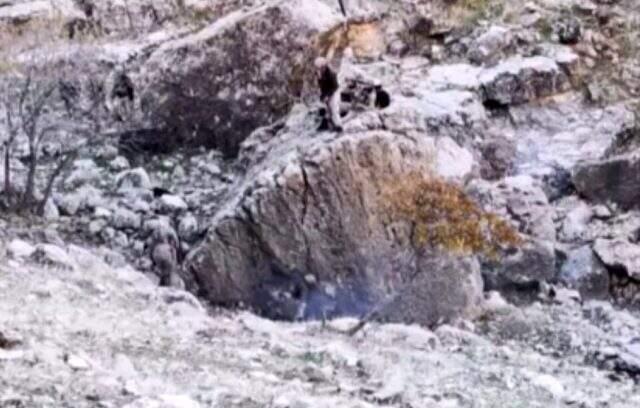 Mardin'de 4 teröristin öldürüldüğü operasyonun görüntüleri ortaya çıktı