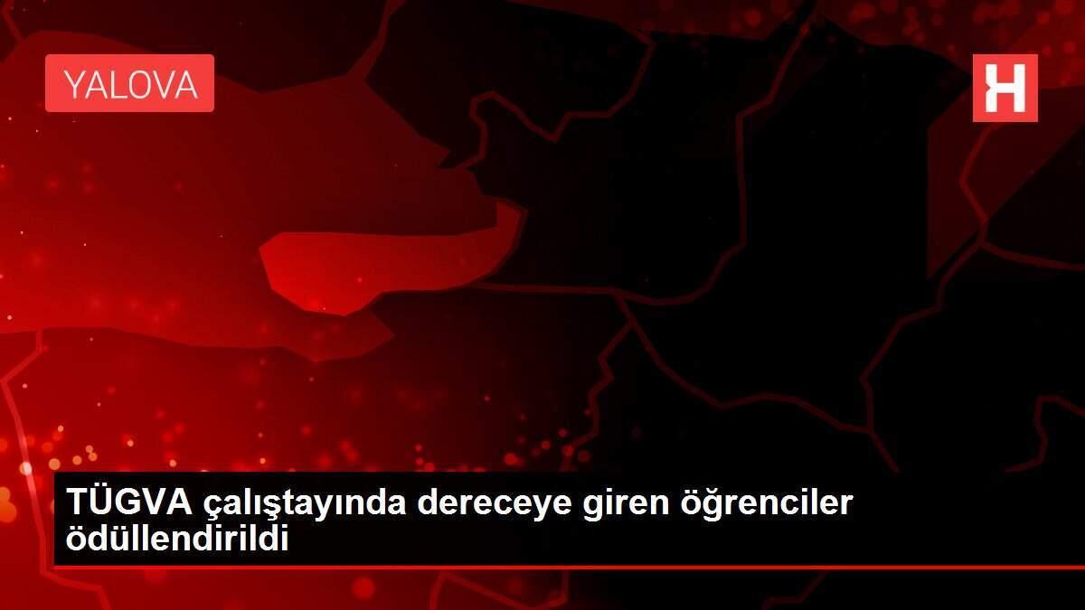 TÜGVA çalıştayında dereceye giren öğrenciler ödüllendirildi