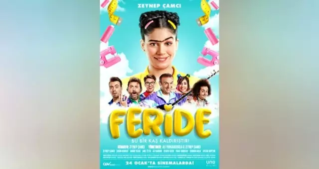 Yılın en renkli filmi Feride'nin afişi yayınlandı Yılın en renkli filmi Feride'nin afişi yayınlandı