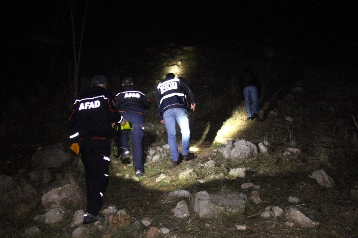 Dere yatağından gelen kadın çığlıkları polisi alarma geçirdi