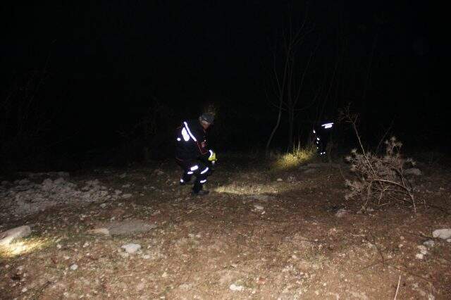 Dere yatağından gelen kadın çığlıkları polisi alarma geçirdi
