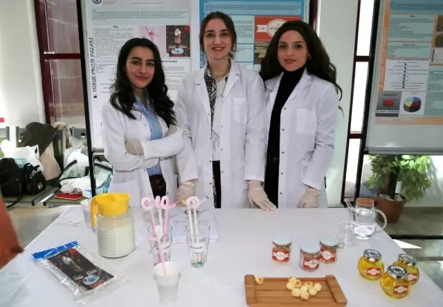 Gıda Mühendisliği öğrencileri '8. Yürge Pazarı Etkinliği'nde ürünlerini tanıttı