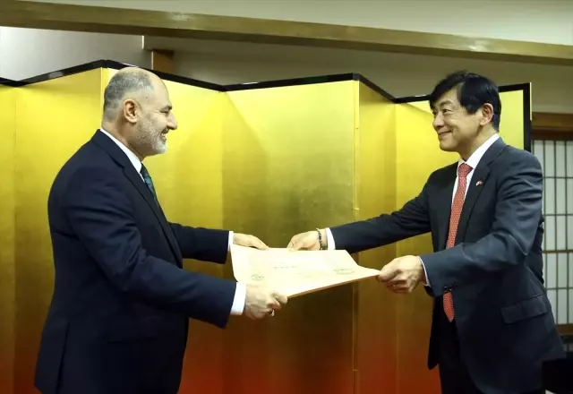 Japonya'dan Milli Savunma Bakan Yardımcısı Kavaklıoğlu'na devlet nişanı Japonya'dan Milli Savunma Bakan Yardımcısı Kavaklıoğlu'na devlet nişanı