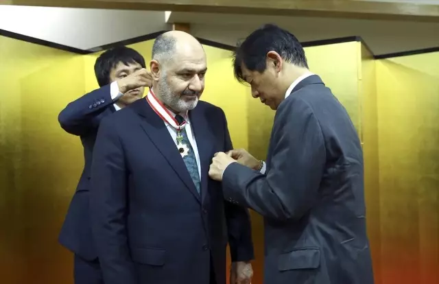 Japonya'dan Milli Savunma Bakan Yardımcısı Kavaklıoğlu'na devlet nişanı Japonya'dan Milli Savunma Bakan Yardımcısı Kavaklıoğlu'na devlet nişanı