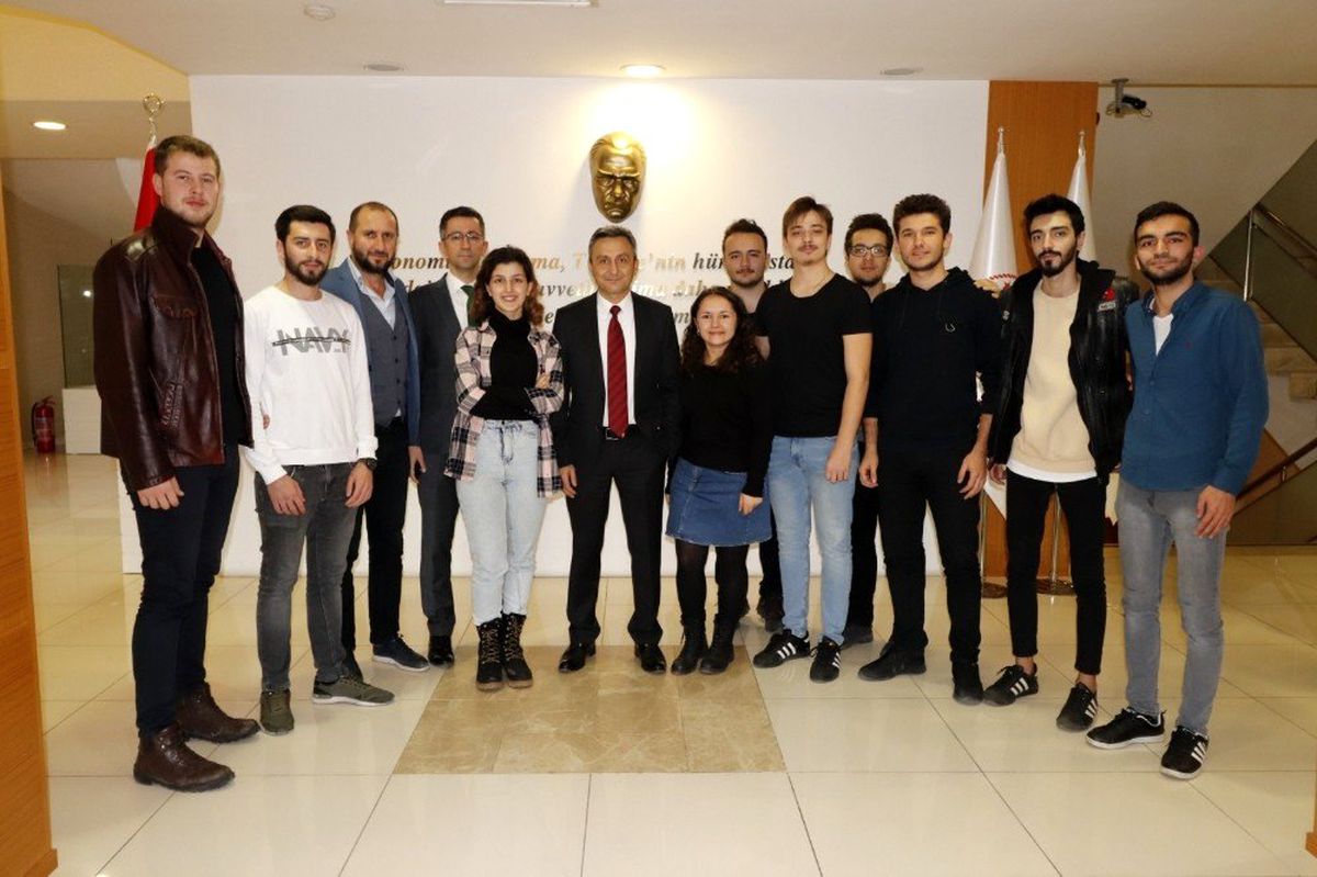 TÜRKSAT Genel Müdürü Cenk Şen'den BAKKA'ya ziyaret